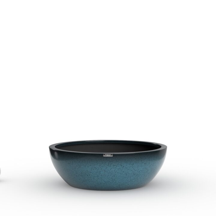 Bacia para plantas Vernazza - Brilho® - Azul Claro Raja, G